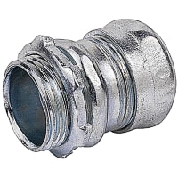 Steel City by ABB Compression Connector, Concrete Tight, 3/4", Steel