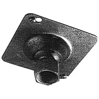 Steel City by ABB Swivel Hanger, Pre-Galvanized Steel, For 4 Inch Square Boxes