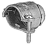 Steel City by ABB Connector, One Screw, Trade Size 1/2", Clamping Range 0.50" - 0.90", Aluminu