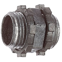 Steel City by ABB Box Spacer, 1/4", Conduit Size: 1/2", 1-1/8"L, 13/32", Die Cast Zinc