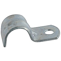 Steel City by ABB One Hole Pipe Strap, 3/4, Malleable Iron-Zinc Plated