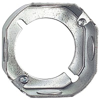 Steel City by ABB Octagon Box Extension Ring, 3.5" D, 1.5"Deep, Steel