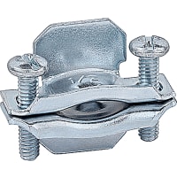 Steel City by ABB Connector, Tilt-In, 1/2", 1.312"W, .65"D, 8-32 x 3/4", Electro-Galvanized S