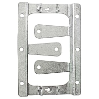 Steel City by ABB Old-Work or New Work Low-Voltage Mounting Bracket, 2-1/2" x 3-3/4", GalvSteel