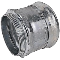 Steel City by ABB Compression Connector, Concrete Tight, 4", Steel