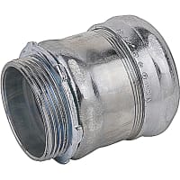 Steel City by ABB Compression Connector, Concrete Tight, 2-1/2", Steel