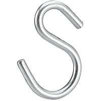 Steel City by ABB Hook, S Shape, Trade Size #105, Working Load 73 Pounds, Zinc Plated Steel