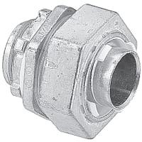 Steel City by ABB Fitting, Insulated Straight Liquidtight, 3/4", Zinc Alloy