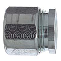 Steel City by ABB Three Piece Coupling, 3-1/2", Iron-Zinc Plated, For Use with Rigid/IMC Conduit