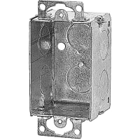 Steel City by ABB Gangable Switch Box, 3"L x 2"W x 2"Deep, Steel