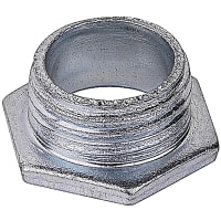 Steel City by ABB Chase Nipple, 1-1/2", Iron-Zinc Plated, For Use with Rigid/IMC Conduit