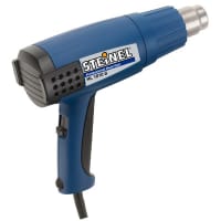 Steinel Heat Gun, 120 VAC, 1400 W, 3.6/10.0/15.9 CFM, 120/750/1100 F, 28 Oz.