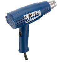 Steinel Heat Gun, 120 VAC, 1300 W, 8.5/14.8 CFM, 575/1000 F, 25 Oz.