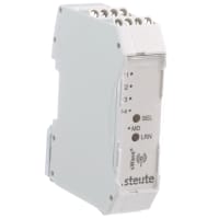 Steute Receiver, Wireless, RF RX SW915, 4S, 4NO Contacts, 4 Relay Outputs, 3A, 24VDC