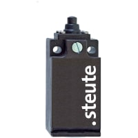 Steute Position Switch, Snap Action, Watertight, Plunger with Collar W, Type B Act, 1050060