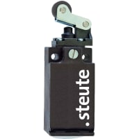 Steute Position Switch, Snap Action, Watertight, Metal Roller Lever W/Collar WHM, 1050086