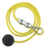 Steute Pull-Wire, Yellow, Polypropylene, 4M, W/Rubber Ball and Duplex Clamp, 1177976