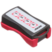 Steute Accessory, Switch Remote Control, Rugged Plastic, Wireless, 4 Keys, Lithium Battery