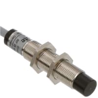 Steute Inductive Sensor, Metal, M12 Thread, Non-Flush Mounting, 2M Cable, W M12 Coupling, 4P