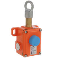 Steute Emergency Pull-Wire Switch, Sealed, 2NC/1NO Contacts, Pushbutton Release, 1185075