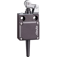 Steute Wireless Position Switch w/Gen, Roller Lever w/ Collar WH, RF 14, RF 13 Series