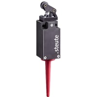 Steute Wireless Position Switch SW915 w/Gen, Adj.Roller Lever Actuator, RF 95 Series