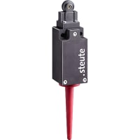 Steute Wireless Position Switch SW915 w/Gen, Long Roller Plunger, RF 95 Series