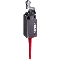 Steute Wireless Position Switch SW915 w/Gen, Offset Roller Lever w/Collar, RF 95 Series