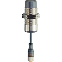 Steute Inductive Sensor, Metal, M30 Thread, Non-Flush Mount, 0.5M Cable W/M12 Coupling, 4P