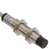 Steute Inductive Sensor, Metal, M12 Thread, Non-Flush Mount, 0.5M Cable W/M12 Coupling, 4P