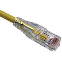 Stewart Connector Cat6/Cat5E Plug With Boot, 8 Position, Conductor Size .036-.042 In, Qwik RJ45