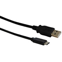 Stewart Connector USB 2.0 Cable, Type C Male to Type A Male, 1 m, Black, Shielded, SC-2CA Series