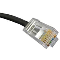 Stewart Connector CAT6/CAT5e Plug, 8 Position, Conductor Size .036-.042 In, Qwik RJ45 Series