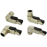 Stewart Connector Punch Down Plug, Cat6 RJ45, Multi-Axis, 8 Position, IDC Termination, IP20