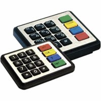 Storm Interface Keypad;Vandal Resistant;USA 12 Key Plus 4;IP65;Matrix Output;Laser Engraved Keys