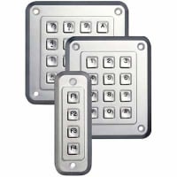 Storm Interface Keypad;Anti-Vandal;4 Key;F1-F4 Key;Chromed Die-Cast Zinc;IP65;Permanent Legends