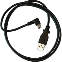 Storm Interface Accessory;USB Cable;90 Degree;Male USB A too Male Mini USB B