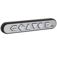 Storm Interface Keypad;Nav-Bar;ADA Compliant;6 Key Software Navigation;Illuminated;IP65;USB