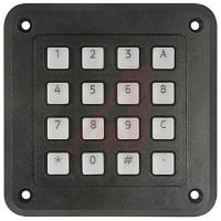 Storm Interface Keypad;Robust;16 Key;Calculator Layout;Plastic;IP54;Engraved Legends