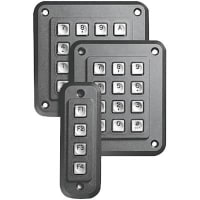 Storm Interface Keypad;Vandal Resitant;Non-Illum;4 Key;Arrow Legend;Black Case;Silver Key;IP65