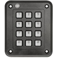 Storm Interface Keypad;Rugged;Door Access;AXS Strike Master;Non-Illum;12 Key;Polymer;Black;IP65