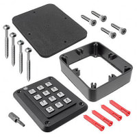 Storm Interface Keypad;Rugged;Door Access;AXS Code Master;Wiegand;12 Key;Polymer;Black;IP65