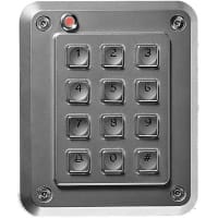 Storm Interface Keypad;Vandal Res;Door Access;AXS Code Master;Wiegand;12 Key;Metal;Silver;IP65