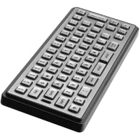 Storm Interface Keyboard, Compact, USB-PS/2, SST, 61 Metal Keys, Vandal Resistant, IP65 Sealed, RFI/EMI