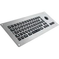 Storm Interface Keyboard, w/Trackball, Top Mount, 63 Keys, Includes 2.5m USB Cable, Polymer Keys