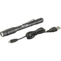 Streamlight Stylus Pro USB with USB cord, nylon holster. Black with white LED