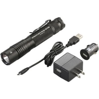 Streamlight ProTac HL USB 120V AC/12V DC Includes USB cord and nylon holster. Black