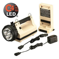 Streamlight E-Spot LiteBox Pwr Fail Sys -120V AC/12V DC charge cords, shlder strap & mt rack