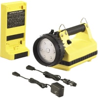 Streamlight E-Flood LiteBox System -120V AC/12V DC, shoulder strap & mounting rack - Yellow