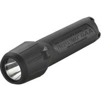 Streamlight 4AA ProPolymax and alkaline batteries. Clam packaged. - Black